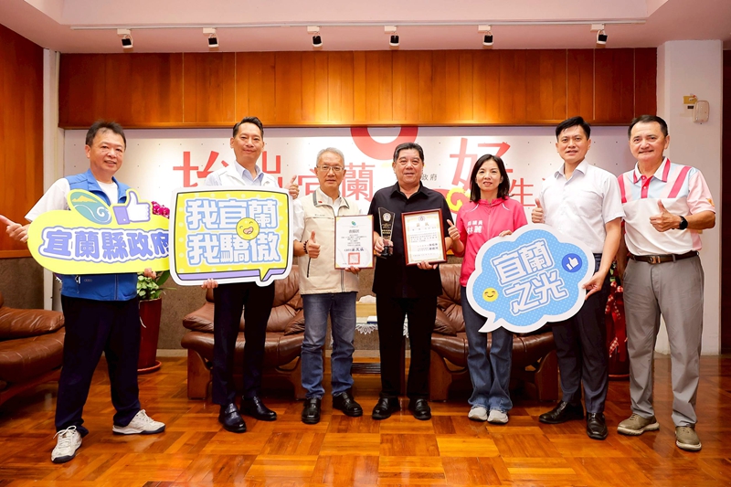 全國四位體育傑出貢獻獎 宜蘭蔡岡志獲肯定