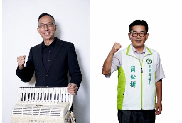 民進黨分別徵黃錫墉、簡松樹選三星五結鄉長