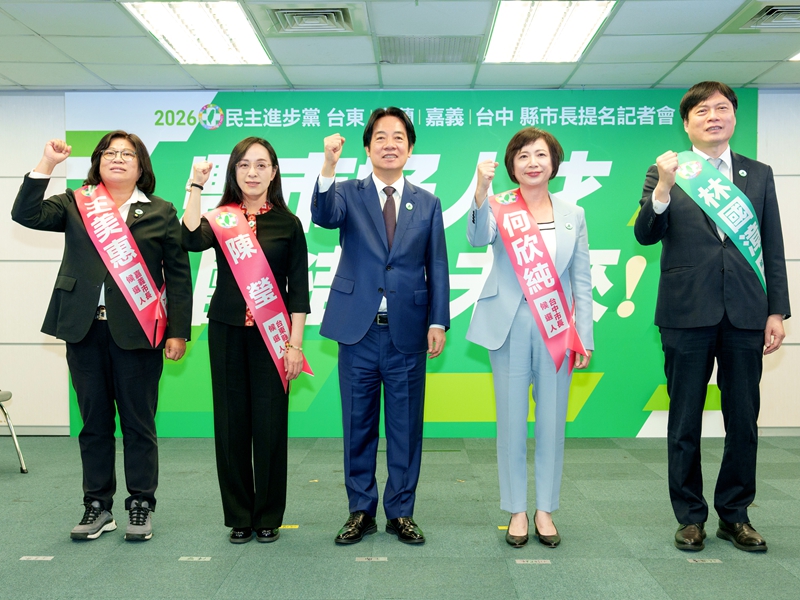 林國漳披綠戰袍提願景：重現幸福與光榮感