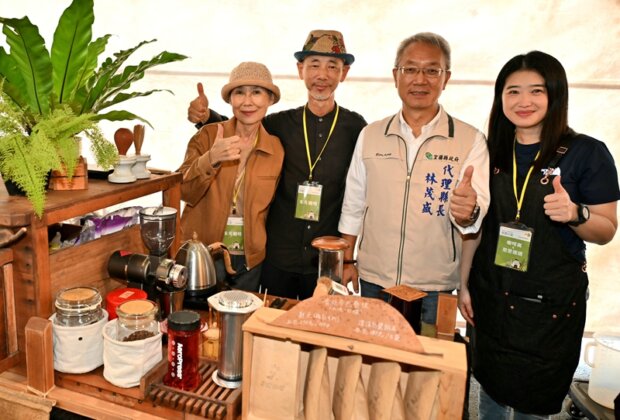 宜蘭咖啡日在化龍一村與民獨享專有咖啡風味