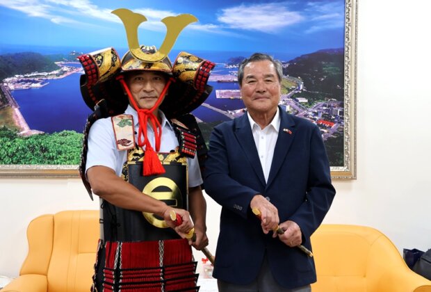 蘇澳再拓姊妹城！李明哲率團訪日締盟館山市