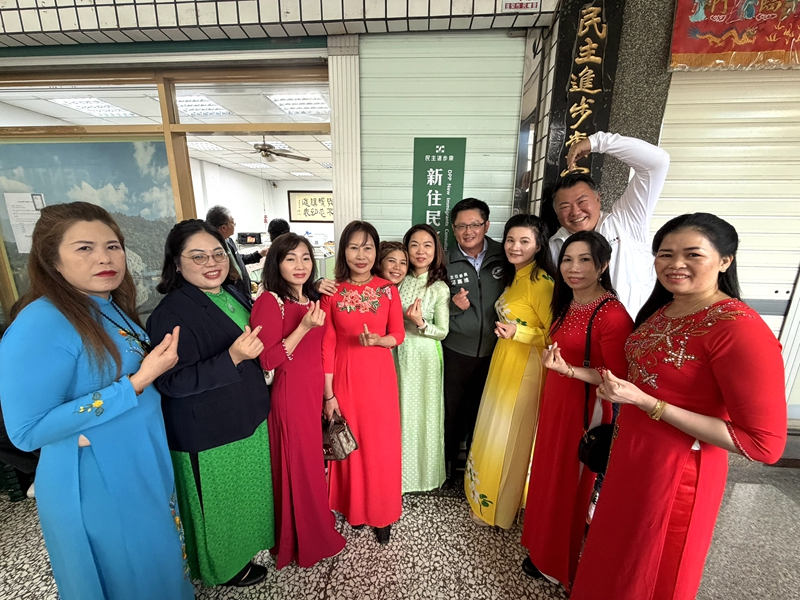 宜蘭民進黨新住民諮詢站 提供貼近生活服務