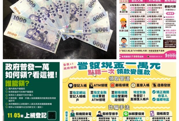 普發一萬元怎麼領看這篇！