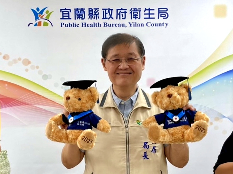 硬抗病魔守護宜蘭 徐迺維獲獎背後的堅強 | 宜蘭新聞網