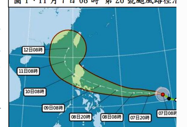 颱風鳳凰10日恐發海警 台電宜蘭備戰防颱