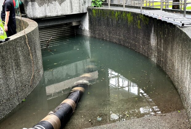 校園地下室淹水 羅東國中體育器材損失百萬