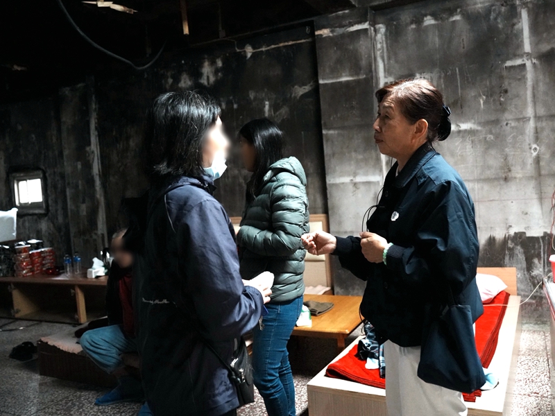 慈濟深入蘇澳災區三日家訪 受災戶感恩援助