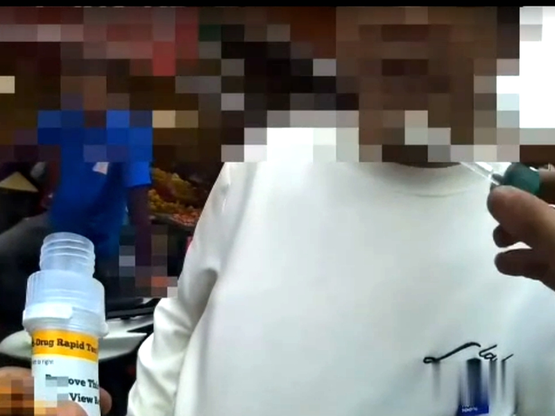 毒駕引發事故 羅警唾液快篩逮個正著!