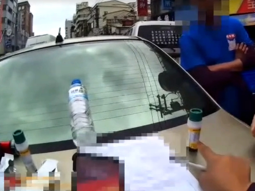 毒駕引發事故 羅警唾液快篩逮個正著!