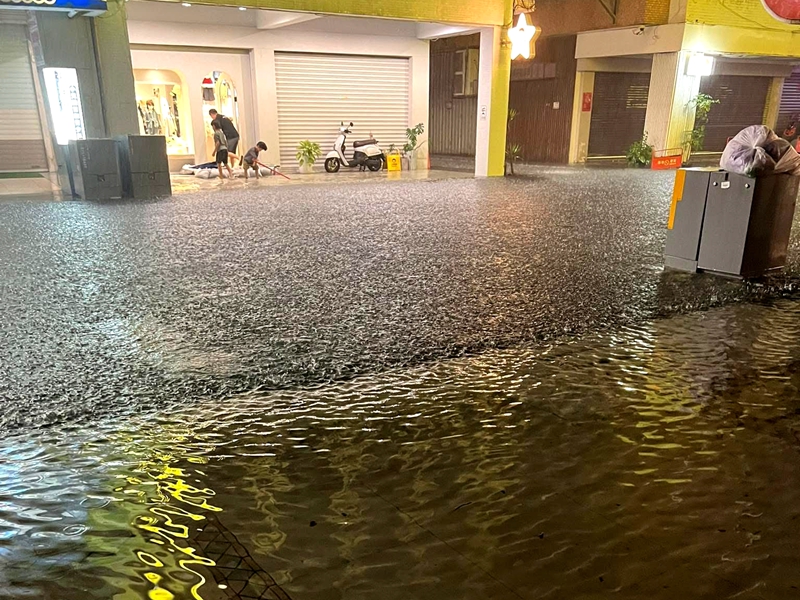 羅東水患 林聰文提地下滯洪池與土地規劃