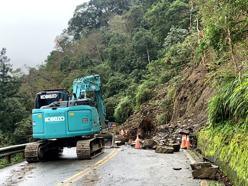 太平山宜專一線落石封路 3日10點通行