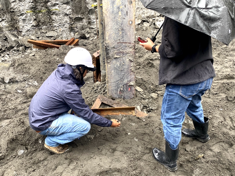 頭城工地挖出木構件案 專家確認非考古層