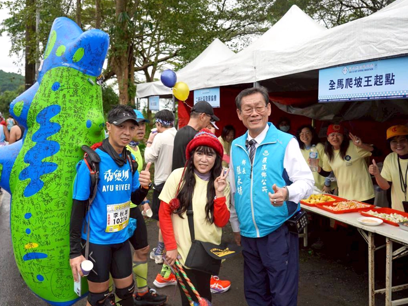 礁溪溫泉馬拉松四千跑者 溫泉鄉寒冬奔馳