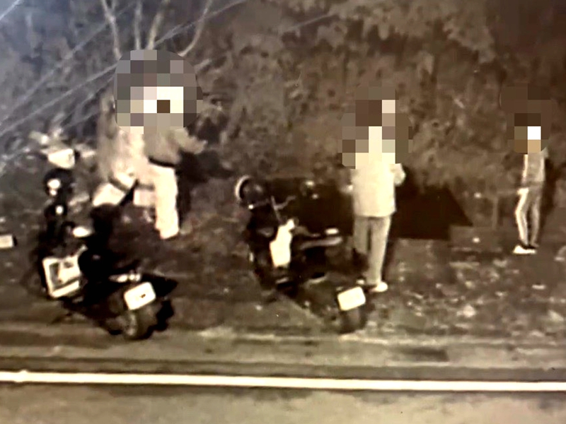 員山餐廳魚池遭垂釣 三人到案依毀損偵辦(警方提供)