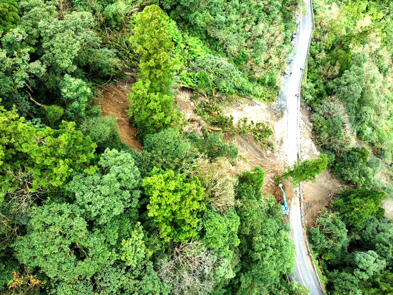 太平山道路坍方 安全管理、觀光信心成關鍵