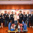 公私協力防汛 建商公會捐10組抽水機救災