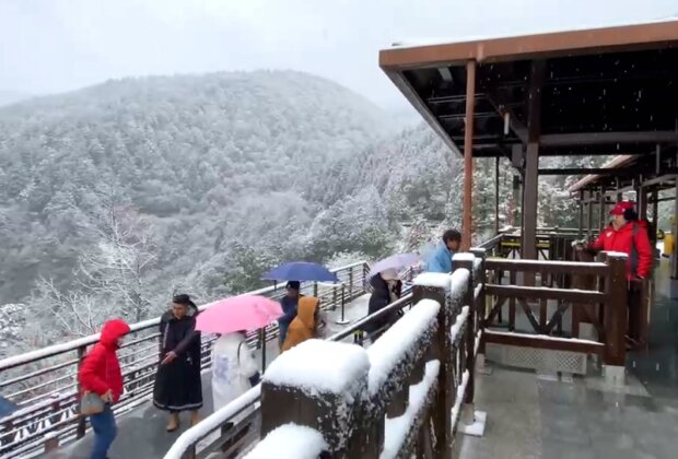 寒流來襲宜蘭山區恐下雪 雪鏈、保暖必備(檔案照片)