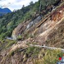 台7線明池段坍方 北橫道路中斷