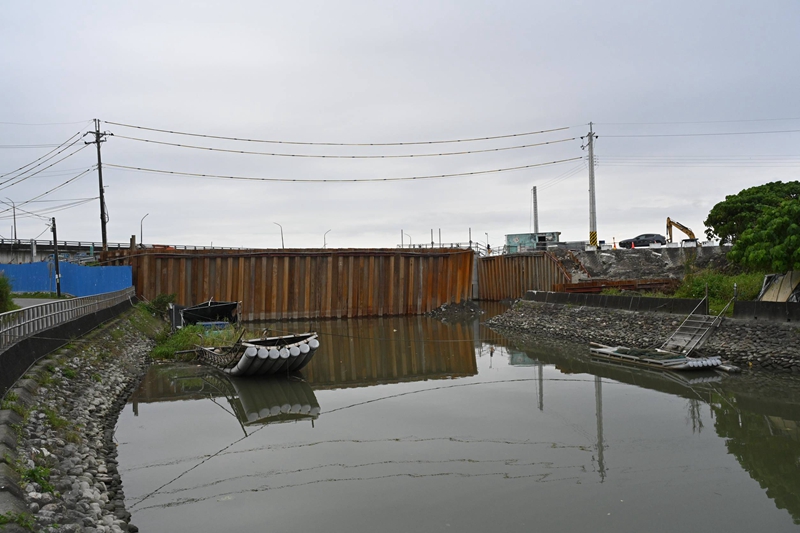 壯圍抽水站改善排水 壯圍不怕淹了!