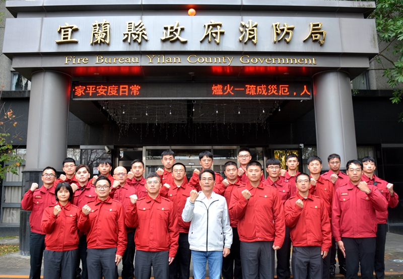 22名消防生力軍到位 宜蘭救災人力再升級