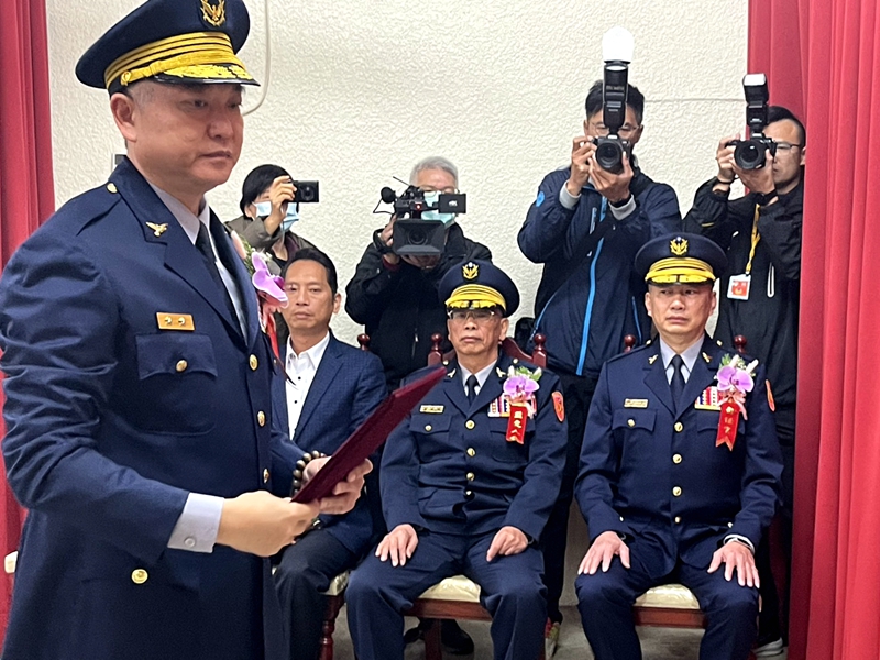 宜蘭縣新任警察局長陳金城掌治安讓民眾安心