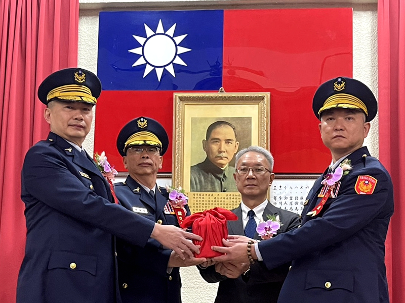 宜蘭縣新任警察局長陳金城掌治安讓民眾安心