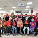 五結發放慰問金 獨居長輩過年不孤單