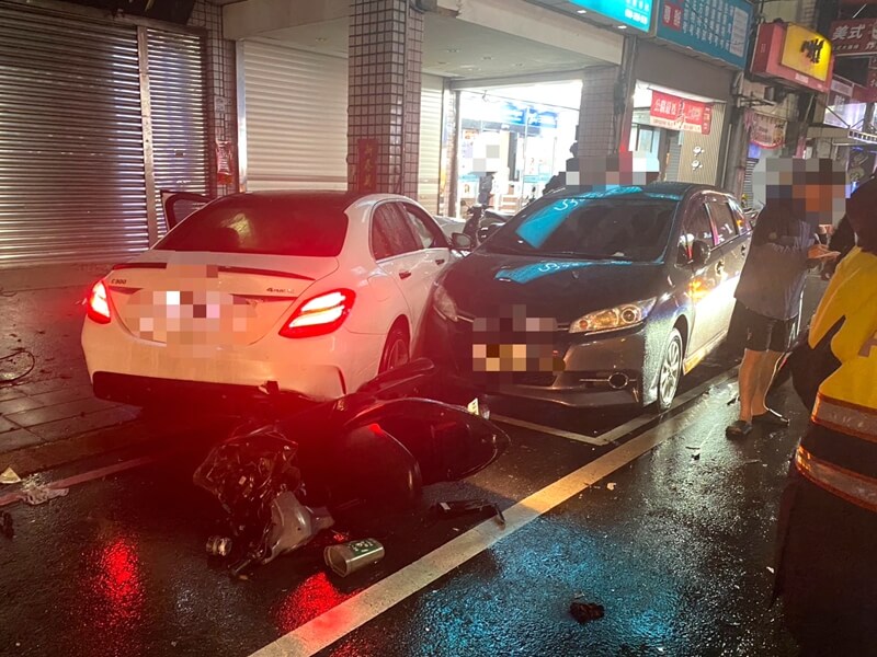 宜蘭中山路毒駕造8車連撞 致女教師命喪