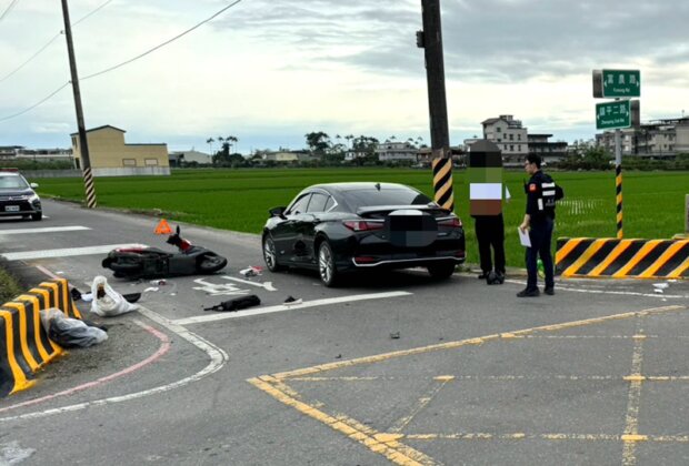 宜蘭兩無號誌路口車禍 釀1死1傷