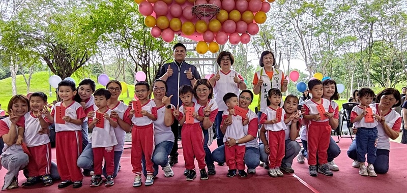 羅東幼兒園親子運動會 千人同樂超熱鬧