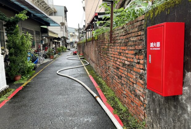 宜蘭縣425處巷弄 全國首創設公共滅火器