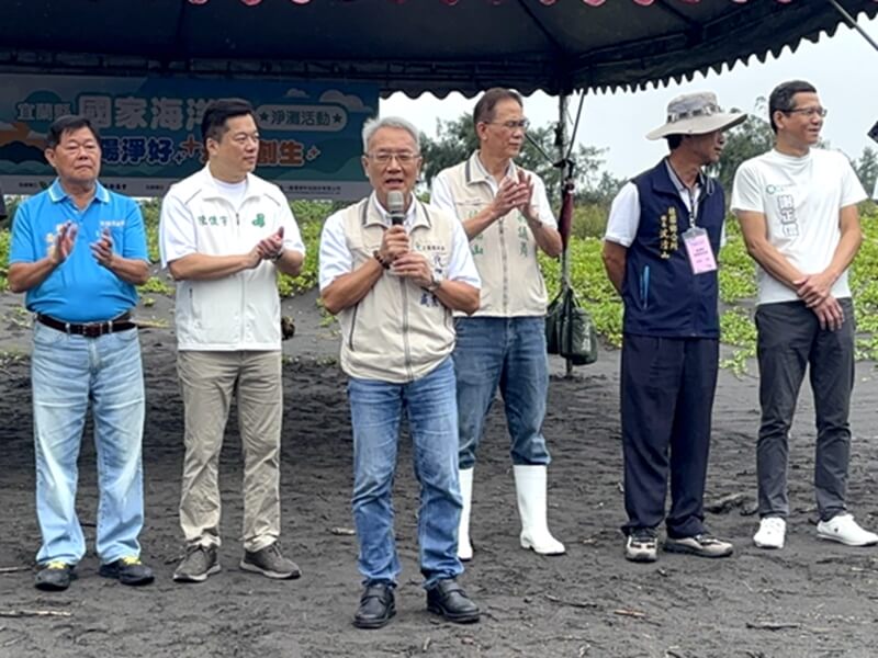宜蘭海廢變資源 壯圍淨灘清出564公斤